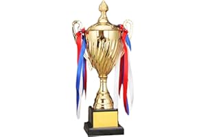 Ronyme o Trofeo Ricompense Trofeo Grande Coppa Trofeo in Metallo Ricordo per celebrativo Concorso di Calcio Calcio Baseball