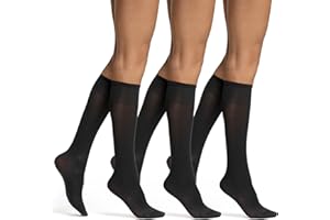 LIEMI Pօmpea Calze Gambaletto in Microfibra 50 DEN Taglia Unica da 2 a 6 Paia