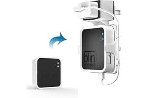 TIUIHU Soporte de pared para módulo flash Sync 2, soporte fácil para la nueva cámara interior intermitente con cable corto fácil de instalar (blanco, 1 paquete)