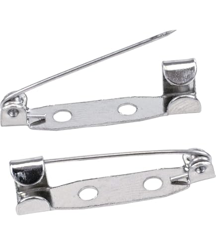 Spilli Per Spille Argentati - Diverse Misure (16-45mm) Per Targhette E Sicurezza - Foto 14