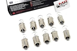 ‎VWPEYY Phil Trade 10 x BA9S/T4W Lima 4 Watt Standlicht-Glühbirne, Packung mit Ob
