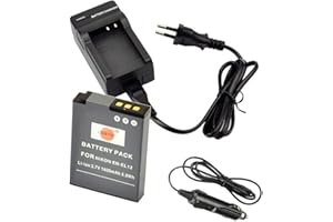 DSTE Ricambio Batteria + DC03E Caricabatteria per Nikon EN-EL12 Coolpix P300 P310 P330 P340 S31 S70 S610 S620 S630 S640 S800c S1000pj S1100pj S1200pj S6000 S6100 S6150 S6200 S6300 S8000 S8100