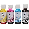 proffisy GT51 GT52 Ink Refill Dye Ink Compatible with HP Ink Tank 115, 310, 315, 319, 410, 415, 416, 419, 455, 500, 515, 530, 615, GT 5810, GT 5811, GT 5820 (YCM+1PCS Black - Ink Tank GT5810)