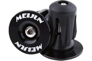 VBESTLIFE 2pcs Bicycle Handlebars Bar Grips End Plugs Bar End Plugs Perfect for Most Bicycles Road Bike