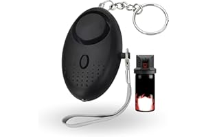 UPSHELL- Allarme Personale Antiaggressione 140 dB - Per DIfesa Personale - Il Set da 3 Sirena Allarme per evitare aggressioni e molestie (Kit Difesa Personale Totale)