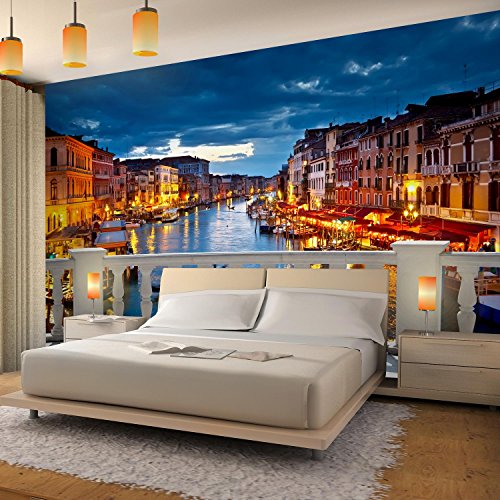 Fototapete Venedig 308 x 220 cm – Vliestapete – Wandtapete – Vlies Phototapete – Wand – Wandbilder XXL – !!! 100% MADE IN GERMANY !!! Runa Tapete 9027010c - 3