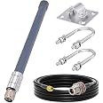 Antena LoRa 868MHz 5.8dBi Con Cable 5m - Para Mineros Helium HNT, RAK, Nebra, Bobcat Y Redes IoT