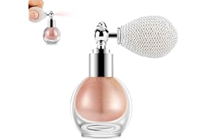 HOUSN Spray Purpurina Cuerpo, Spray en Polvo con Brillo para Cabello Cara Cosmética Corporal, Secado Rápido Impermeable Spray de Purpurina Corporal, Para Navidad Festival, Mascarada, Make-up, Club, Marrón