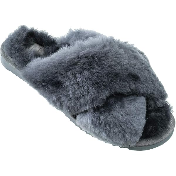 Chaussons Enfants Filles En Peau De Mouton – Tannage Naturel – Semelle Antidérapante – Camel - 4