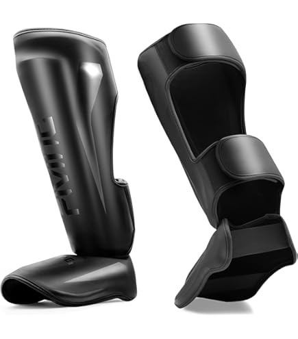 PU Leather Sparring Gear DYNWAVE Taekwondo Arm & Elbow Guards