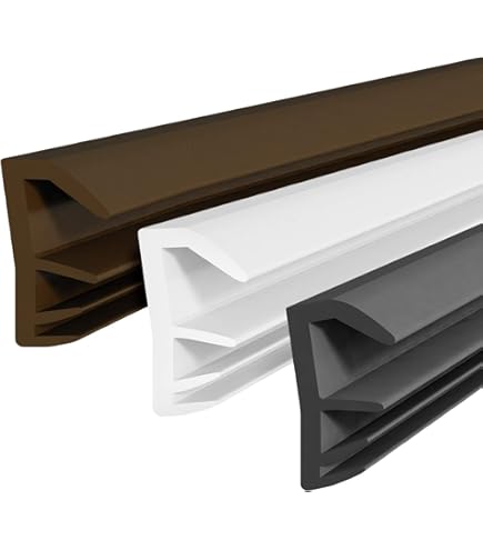 Gedotec huisdeurafdichting 18mm silicone deurafdichting beige - DS 185a