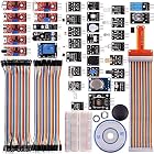 kuman 38 modules Sensor Kit for Raspberry Pi RPi 3 2 Model B B+ A A+ , 44 components kits K47