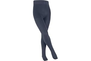 FALKE unisex niños Family pantimedias transpirable sostenible algodón opaco mate liso con cintura confortable costura plana antideslizante para dedos sin presión 1 pieza