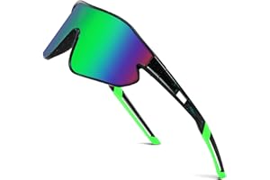 FEISEDY Occhiali Sportivi per Bambini e Adolescenti (7-16 anni), per Ciclismo e Baseball, da Sole, con Protezione UV400, per Ragazzi e Ragazze B4154