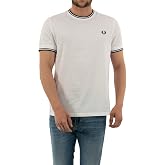 Fred Perry Twin Tipped T-Shirt Camiseta Hombre (Pack de 1)