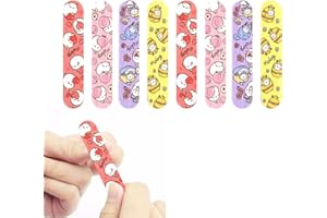 FIMWOLZ Lima per unghie professionale 8 pezzi Lime per unghie per animali Mini Nail Buffer Cartella per unghie colorata Accessori per unghie