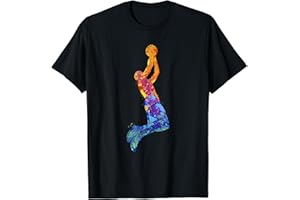 Basketball Graphique De Basket-Ball Graphique T-Shirt