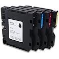 HEMEI 4PK GC41 Sublimation Ink Cartridge Compatible For Ricoh SG2100N SG3100 SG3100SNW SG3110DNW SG3110DN SG3110SFNW SG3120SFNW SG7100DN SG3120 SG3120SFN Printer