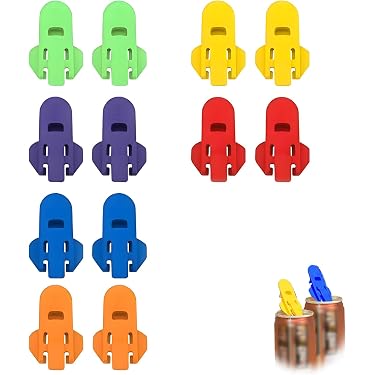 Lot De 12 Ouvre-boîtes Manuels Pour Canettes - 6 Couleurs - Protège Aussi L'ouverture De La Boisson - 12