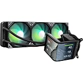 TRYX Panorama SE 360 ARGB 360mm AIO D&ouml;nebilen 6.5 '' AMOLED Kavisli Ekran 3D Anamorfik Etkisi &Ouml;zelleştirilebilir AIO Soğutucu