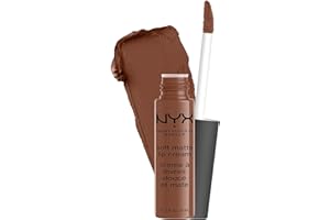 NYX Professional Makeup Soft Matte Lip Cream, Creamy and Matte Finish, Highly Pigmented Colour, Long Lasting, Vegan Formula, Shade: Berlin