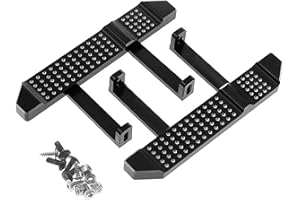 KEEDA RC Auto Pedali Laterali Piastre Pedali Laterali Passo Board per 1/12 RC Telecomando Rock Crawler Car MN-D90 D91 MN-90 MN-99S Aggiornamento Parte Accessori