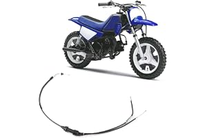 Aramox Motorcykel-Gaskabel 94 cm för PW 50 PW50 1981-2009 | Gaspedalkabel, MCB15 modell, 94 cm, kompatibel med Yamaha PW50, enkel installation, ersätter originalkabel