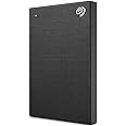 Seagate One Touch with password, 1TB, portable external hard drive, PC, Notebook & Mac, USB 3.0, Black (STKY1000400)