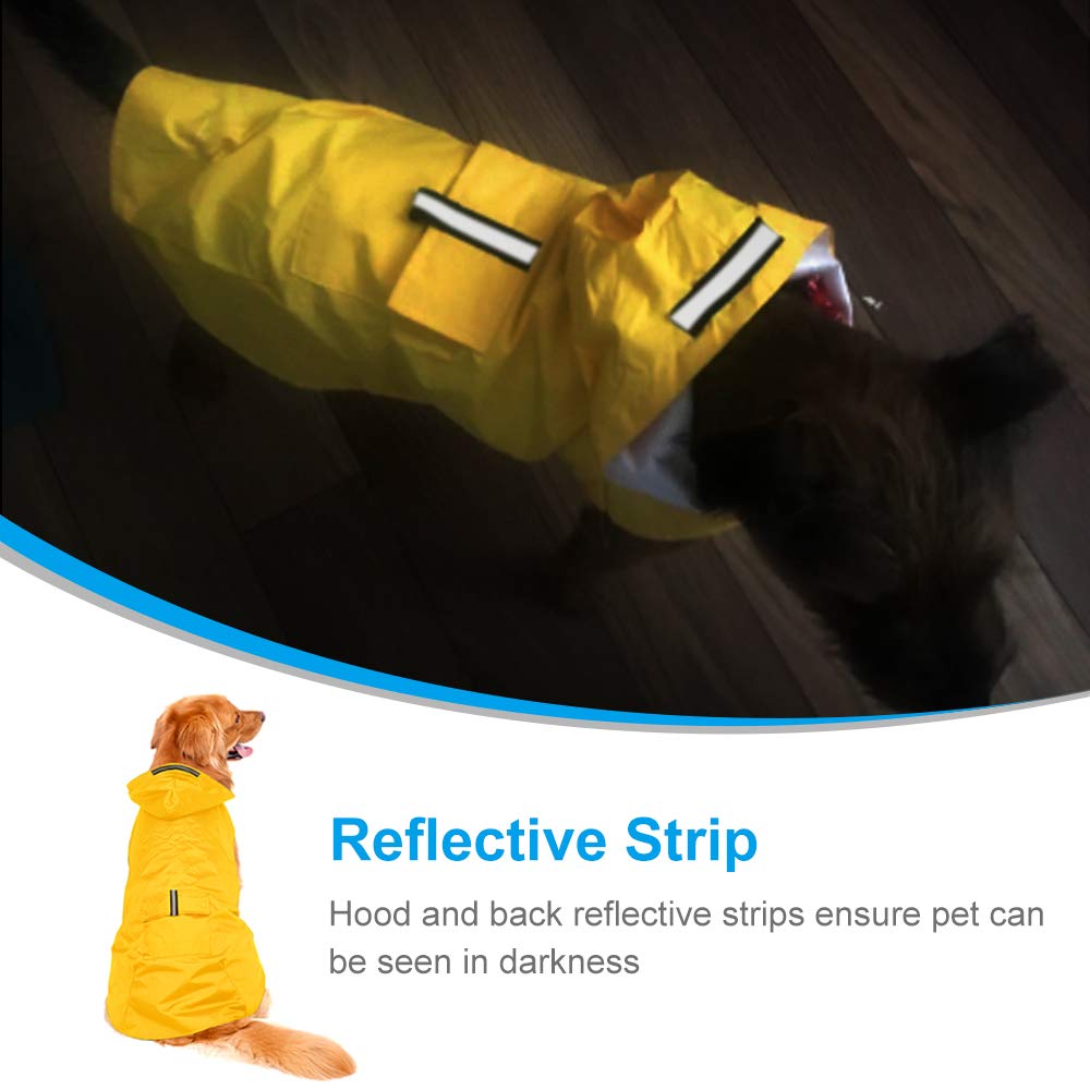 zellar dog raincoat