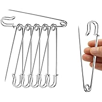 Spille Da Balia Grandi 20 Pz - Acciaio Resistente, Oro E Argento, Per Cucito E Lavanderia! - Foto 5