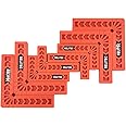 Relitec R 90 Degree Corner Clamp Clamping Squares Woodworking Tools Positioning Squares Right Angle Clamp Wood Clamps for Gluing Cabinets Picture Frames or Drawers Set of 8（3" 4"）