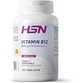 HSN Vitamin B12 Methylcobalamin 1000mcg - 120 Vegetable Capsules | Vitamin B12 Methylated. Active Form. 100% Vegan. 4 Months