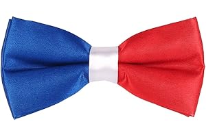 cravateSlim Noeud Papillon Drapeaux du Monde - Noeud Papillon Homme Prénoué aux couleurs des Pays - Déguisement ou Evénement