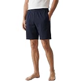 Elemge%95 Pamuk%5 Elastan Erkek Şort Pijama Altı İnce Penye S&uuml;prem Cepli Rahat Kalıp Relax Fit Lastikli Terletmez Esnek Likra