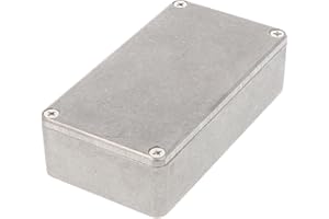 HAMMOND MANUFACTURING Hammond Electronics 1590B Universal-Gehäuse, Aluminium-Druckguss, Aluminium, 111 x 61 x 31,3, 1 Stück