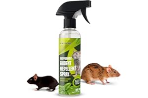 ENVOLME - Mouse Repellent Spray- Peppermint Oil Rat Repellent - Mice Repellent Indoor - Spray for Car to Stop Rats - 100% Natural & Non-Toxic – Safe for Pets, Humans & the Planet