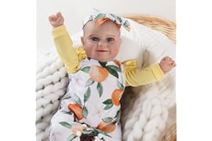 JUYOUYI Lifelike Reborn Baby Dolls, 18 Inch Realistic Baby Doll with Full Vinyl Body, Real Life for Children from 3 Years