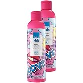 Avon Kids Love &Ccedil;ocuklar İ&ccedil;in Meyve Kokulu V&uuml;cut Şampuanı 200 Ml. İkili Set