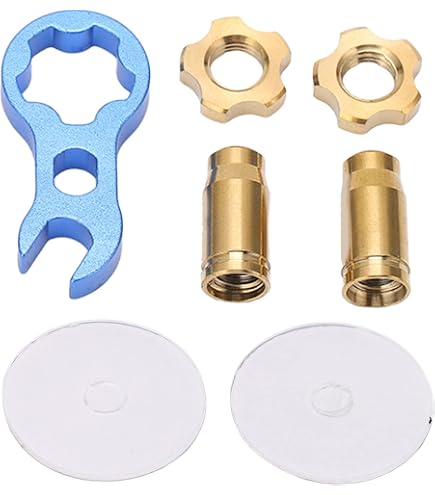 Bouchons De Valve Vélo En Alliage Titane - 2 Pièces - Colorés Ou Dorés - Anti-Poussière
