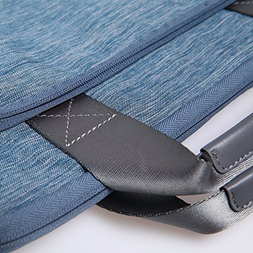STONG ShockProof Neoprene Laptop Sleeve Hülle(11,6, 13.3, 15.4Zoll) Laptop Tasche Schultertaschen Schutzhülle Ultrabook Tasche für Apple Macbook Air 13, Surface Pro 3/4, Surface Book, Dell XPS 13, HP Spectre X360 iPad Pro 12.9(13.3 Zoll, Blau) - 6