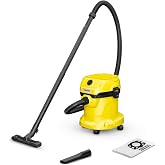 Karcher Wd 2 Plus V-15/4/18 Islak - Kuru Elektrikli S&uuml;p&uuml;rge, &Uuml;fleme Fonksiyonlu, 1000 W, 15 L