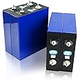 ZTZBFGM 4 Pieces 3.2V 100Ah/200Ah/300Ah Lifepo4 Battery DIY 12V/24V/48V Battery Pack for RV Boat Solar Storage System Golf Cart,4PCS 12V 200Ah