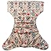 iZiv(TM) Newborn Organic Infant Waterproof/Adjustable/Reusable/Washable Pocket Cloth Diaper Fit Babies 0-3 Years(Indian)