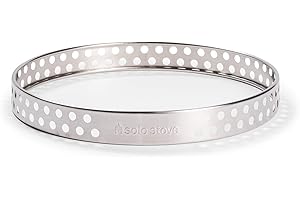 Solo Stove Soporte del Yukon, Accesorios para Brasero, Acero Inoxidable, Base para Cualquier terraza y jardín, ⌀ 59x7,1 cm de Alto