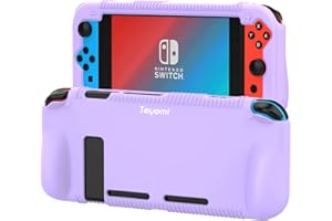 Teyomi Custodia per Nintendo Switch, in silicone protettivo compatibile con Nintendo Switch Case