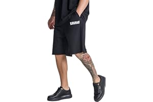 Gianni Kavanagh Black Kavanagh Loose Shorts Hombre