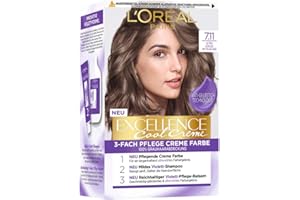 ‎L'OREAL PARIS Excellence Cool Creme 7.11 Ultra kühles Mittelblond