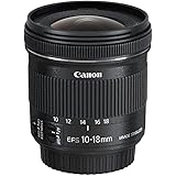 Canon EF-S10-18 mm f/4.5-5.6 IS STM Lens - Black