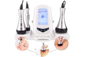 Yofuly Cavitation Machine 40K, 3 in 1 Radio Frequency Skin Tightening Machine, Body Massage Beauty Machine for Face and Body Skin Care