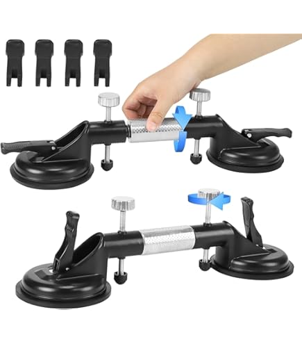 thumbnail image 2 of Glass Suction Cup Heavy Duty Vacuum Aluminum Alloy Glass Puller Tile Suction Cup 2 of 11